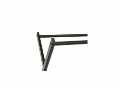 Kledingrek Metty 98x43,5x145cm - staal - zwart- Kledingrekken|Kledingrekken