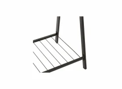 Kledingrek Metty 98x43,5x145cm - staal - zwart- Kledingrekken|Kledingrekken