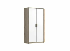 Draaideurkast|Draaideurkast|Kleerkast Cariba 120cm - decor - sanremo & wit