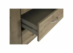 Draaideurkast|Draaideurkast|Kleerkast 91cm - decor - artisanale eik