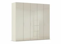 Kleerkast 250cm - decor & glas - champagne- Draaideurkast|Draaideurkast