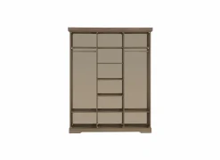 Draaideurkast|Draaideurkast|Kleerkast 175cm - decor - truffel & porcelein