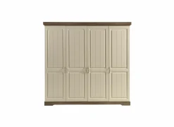 Draaideurkast|Draaideurkast|Kleerkast 230cm - decor - truffel & porcelein