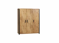 Kleerkast Fire 191,6cm - lamulux - mango- Draaideurkast|Draaideurkast