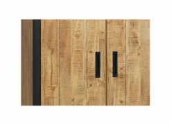 Draaideurkast|Draaideurkast|Kleerkast Fire 251,6cm - lamulux - mango