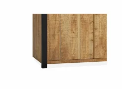 Draaideurkast|Draaideurkast|Kleerkast Fire 251,6cm - lamulux - mango