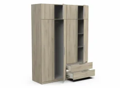 Draaideurkast|Kleerkast|Kleerkast Ghost 157cm - decor - kronberg eik