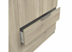 Draaideurkast|Kleerkast|Kleerkast Ghost 157cm - decor - kronberg eik