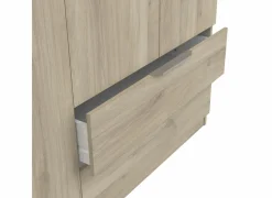 Draaideurkast|Kleerkast|Kleerkast Ghost 157cm - decor - kronberg eik