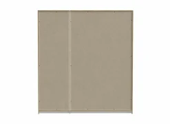 Kleerkast Helen  181cm - decor - wit- Draaideurkast|Draaideurkast