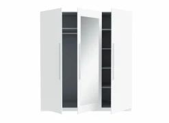 Kleerkast Helen  181cm - decor - wit- Draaideurkast|Draaideurkast