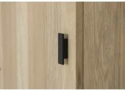 Draaideurkast|Draaideurkast|Kleerkast Holmes 50cm - MDF - eik