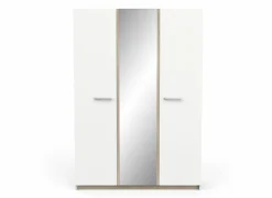 Draaideurkast|Kleerkast|Kleerkast Watson 134cm - decor - kronberg eik & wit