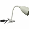 Nachtlampjes|Kinderbureaulampen|Klemlamp Sily H43cm - kunststof - grijs