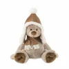 Kerstdecoratie|Pluche Knuffels|Knuffel Kerst 38cm - stof - bruin