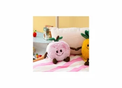 Knuffel Perzik H20cm - stof - peachy roze- Pluche Knuffels