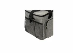 Koeltas  20L - stof - grijs- Koelelementen