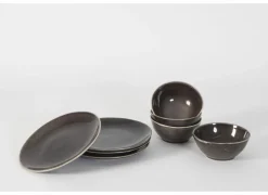 Salt & Pepper Kom Artisan Ø16,5cm - keramiek - zwart- Serveerschalen|Kommen