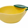 Kommen|Schalen|Kom Citroen 15,4x5,3m - keramiek - geel & groen