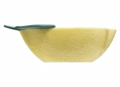 Kommen|Schalen|Kom Citroen 15,4x5,3m - keramiek - geel & groen