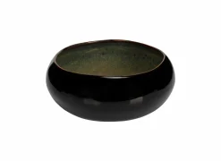 Cosy & Trendy Kom Splash Ø16cm - porselein - blauwgroen- Kommen