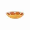 Kom World Foods Sinaasappel Ø25cm - keramiek - oranje- Sla- & Sauskommen|Fruitschalen