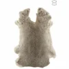 Dierenhuiden & Vachten|Dierenhuiden & Vachten|Konijnenvacht 34x45cm - grijs