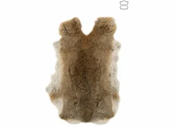 Dierenhuiden & Vachten|Dierenhuiden & Vachten|Konijnenvacht 34x45cm - grijs & bruin