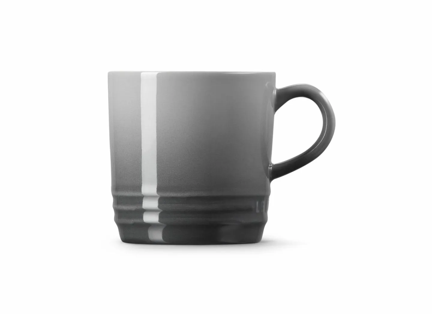 Le Creuset Kopje 20cl - keramiek - grijs & zwart- Koffietassen|Koffietassen