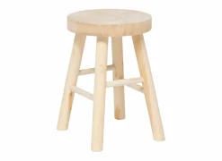 Krukje|Kruk Nyar Ø28xH41cm - paulownia massief - naturel