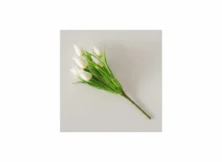 Kunstbloemen|Kunstbloem Tulp H31cm - kunststof - wit