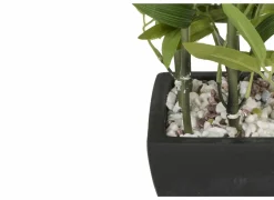 Kunstplant Bamboe H36cm - polyether - groen- Kunstplanten