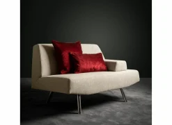 Kussen Chloe 50x50cm - stof - merlot- Kussens|Kussens