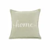 Kussens|Kussen Damian Home 45x45cm - stof - sage green
