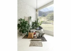 Tiseco Kussen Damian 45x45cm - stof - dark grey- Kussens|Kussens