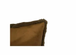 Kussens|Kussens|Kussen Duffie 60x60cm - imitatie konijnenvacht - bruin