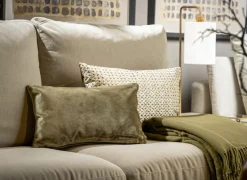 Kussen Filippa 40x60cm - stof - bruin- Kussens|Kussens