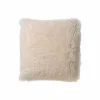Kussen Fluffy 60x60cm - stof - snow white- Kussens|Kussens