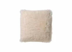 Kussen Fluffy 60x60cm - stof - snow white- Kussens|Kussens
