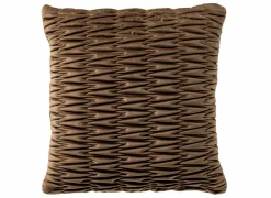 Kussen Halina 43x43cm - stof - coca mocha- Kussens|Kussens