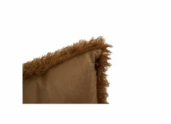 Kussen Hare 45x45cm - nepbont - oranje- Kussens|Kussens