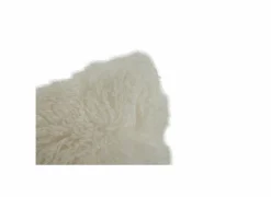 Kussen Hare 60x60cm - nepbont - wit- Kussens|Kussens