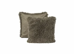 Kussens|Kussens|Kussen Hare 60x60cm - nepbont - grijs