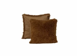 Kussens|Kussens|Kussen Hare 60x60cm - nepbont - oranje