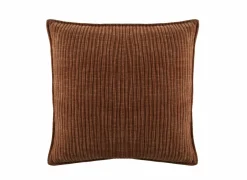 Tiseco Kussen Juliette 45x45cm - stof - cognac- Kussens|Kussens