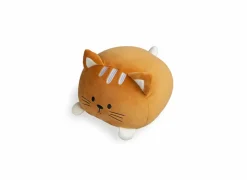 Bergers Kussen Kitty  H15cm - polyester - oranje- Kussens|Kinderdecoratie