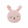 Kussens|Kinderdecoratie|Kussen Konijn  27x27cm - stof - roze