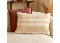 Kussen Laini 38x58cm - polykatoen - beige- Kussens|Kussens