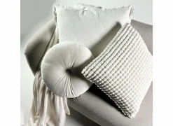 Kussens|Kussen Olly 40x40cm - stof - snow white