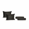 Kussen Sierkussens Valetta 78x48cm/60x15cm - stof - espresso set van 4- Kussens|Bedaccessoires